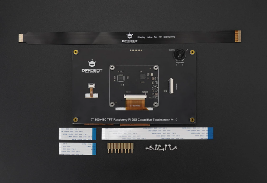 7”inch 800x480 TFT DSI Capacitive Touchscreen